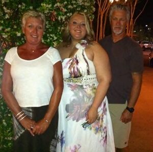 Floral White Prom Dress